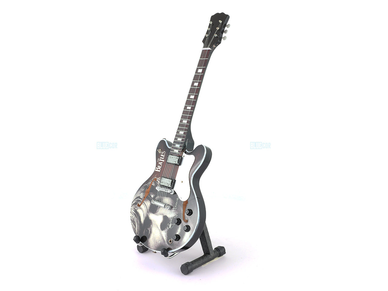 Beatles Music Band Miniature Guitar with Stand Generic design M Décor