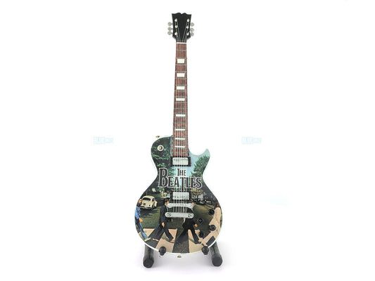 Beatles Music Band Miniature Guitar with Stand Generic design L Décor