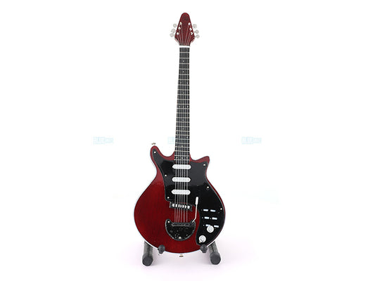 Brian May - Queen music band Miniature Guitar with Stand design A Décor