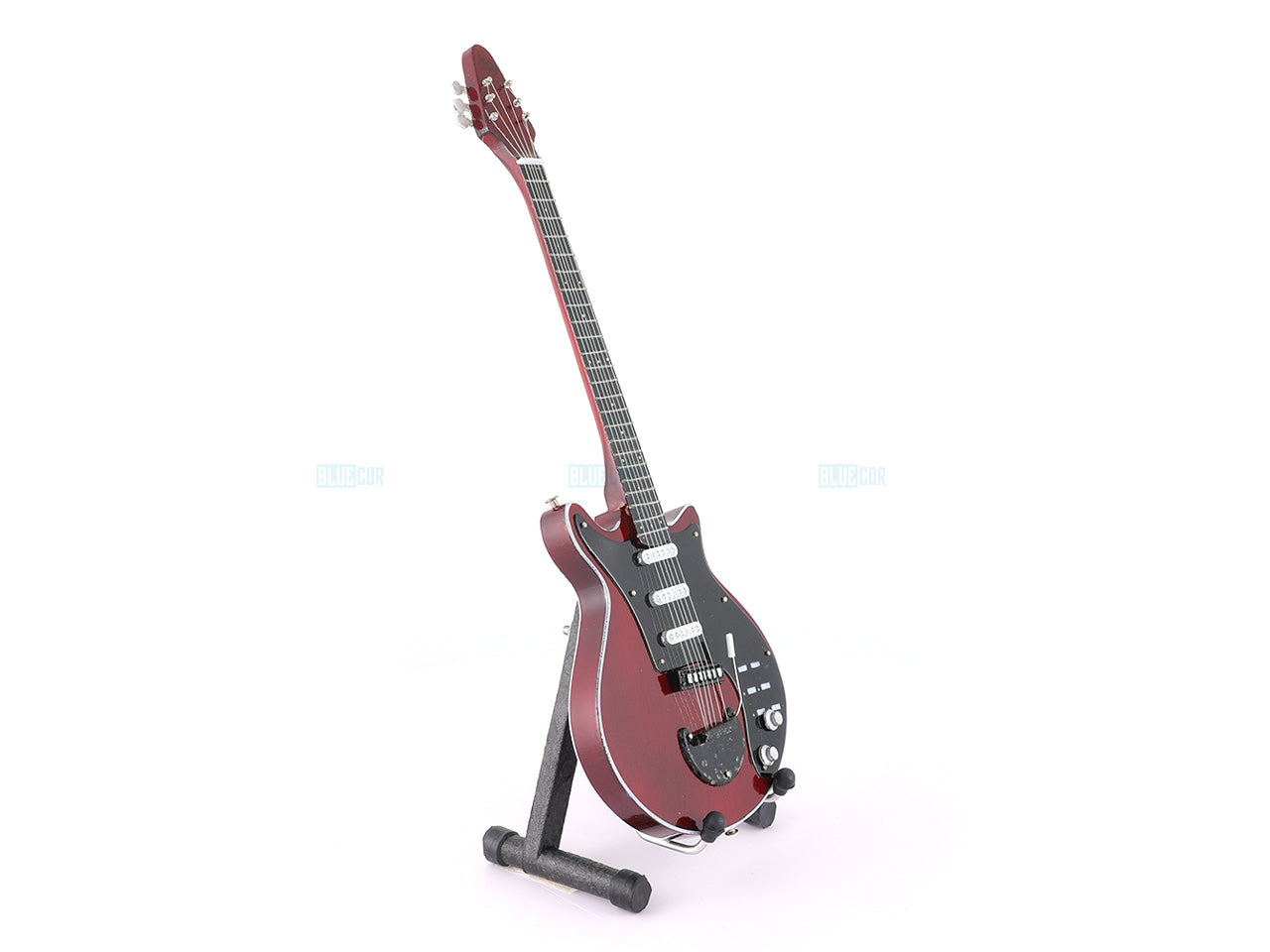 Brian May - Queen music band Miniature Guitar with Stand design A Décor
