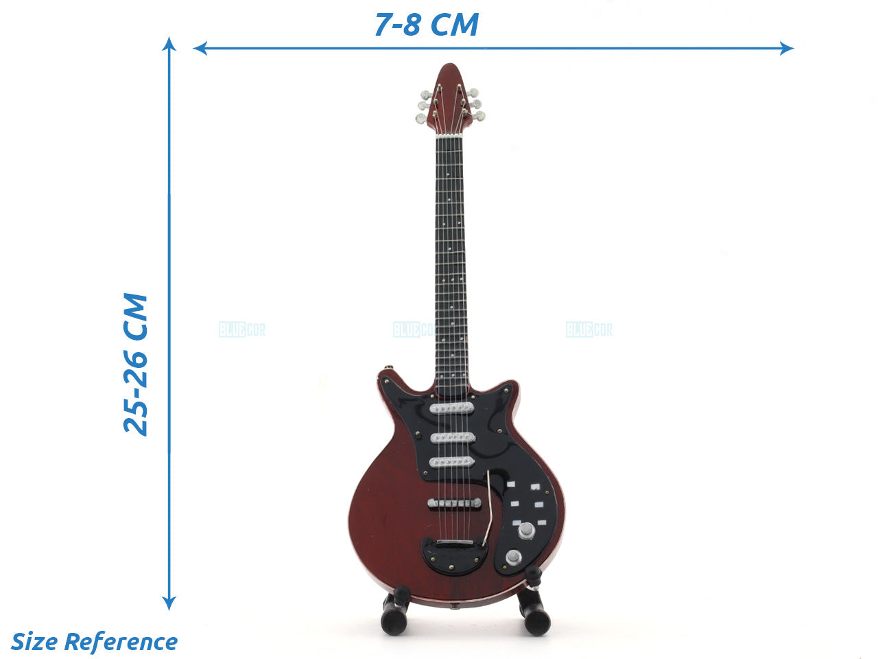 Brian May Queen Music band Miniature Guitar with Stand design A