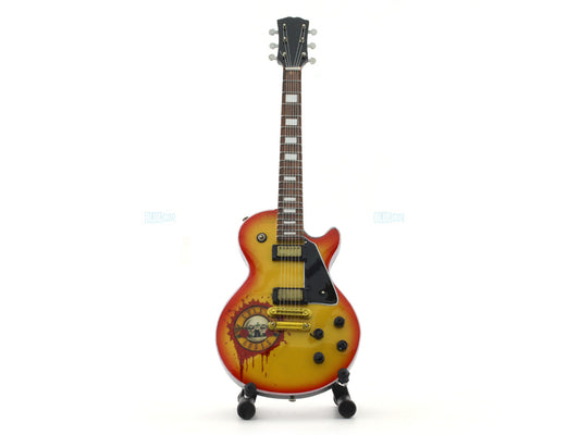 Guns and Roses music band Miniature Guitar with Stand Generic design A