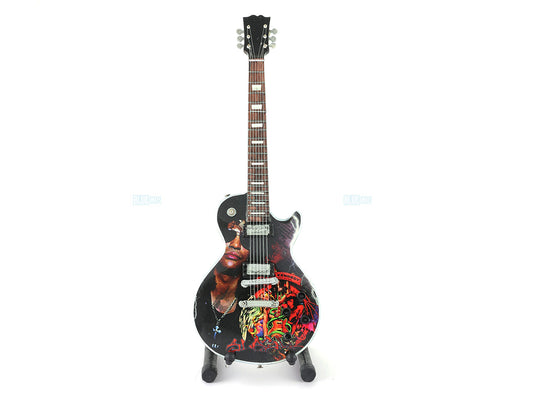 Guns and Roses music band Miniature Guitar with Stand design D Décor