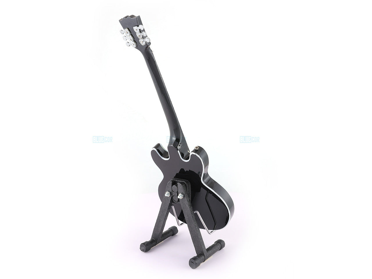 John Lennon Beatles Music Band Miniature Guitar with Stand Design G - Décor