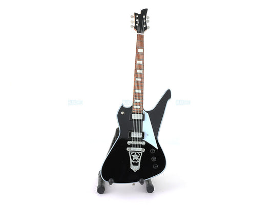 KISS Music Band Miniature Guitar with Stand Generic design C Decor