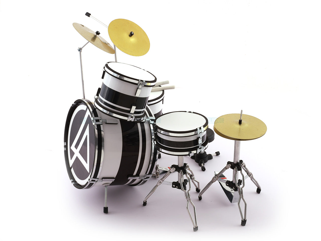 Linkin Park music band Miniature Drum set collectible Design A