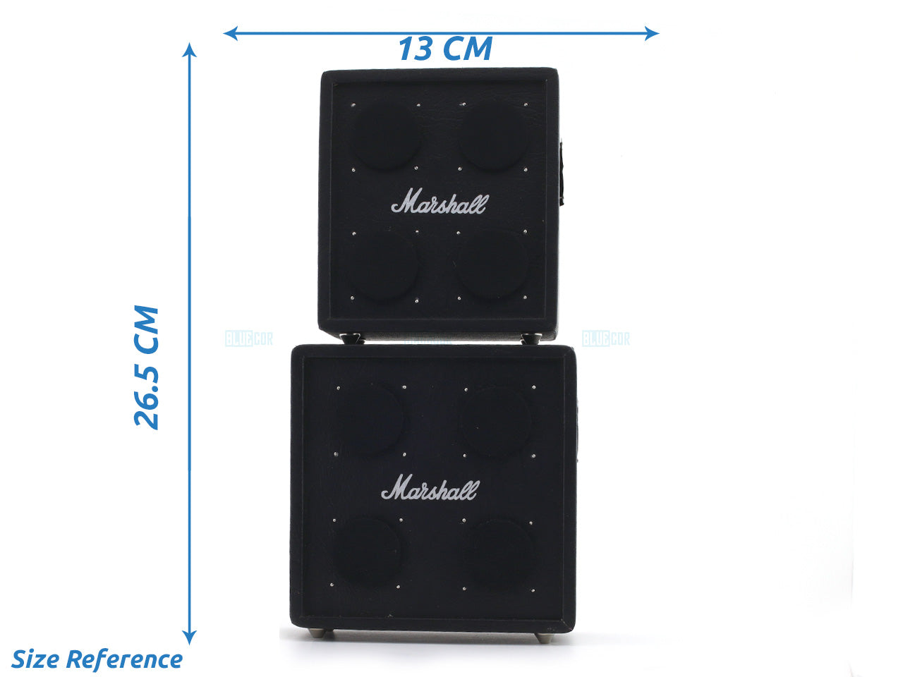 Marshall 3 Stack Miniature Wooden Amplifier Décor Replica for Music Enthusiasts