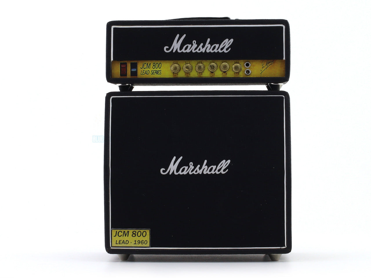 Wooden Marshall JCM 800 black dual stack amplifier decorative replica for music lovers
