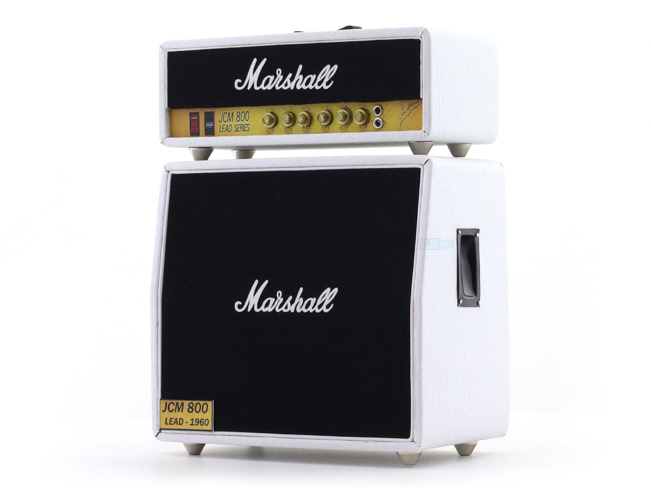 Marshall JCM 800 Black Dual Stack Amplifier Miniature Wooden Décor Replica for Music Enthusiasts Design A