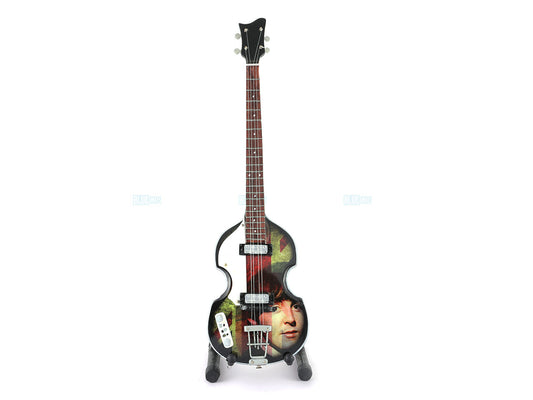Paul McCartney The Beatles music band Miniature Guitar with Stand design B Décor