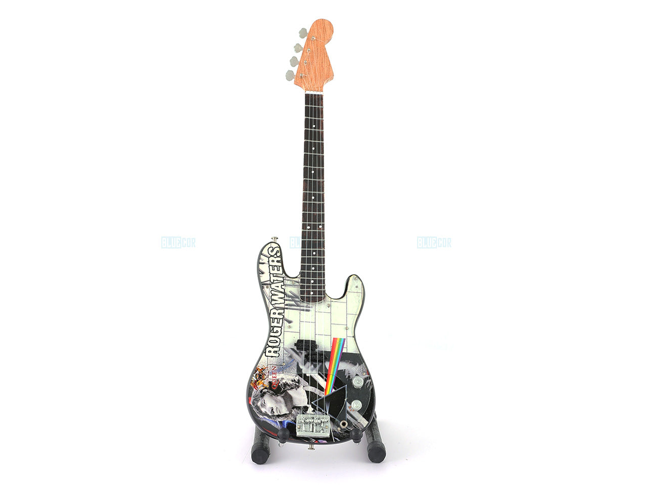 Pink Floyd music band Miniature Guitar with Stand Generic design D Decor