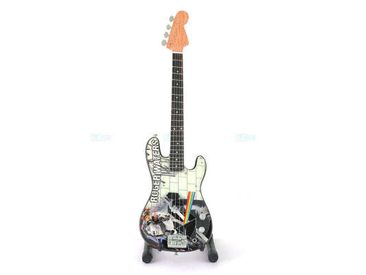 Pink Floyd music band Miniature Guitar with Stand Generic design D Decor
