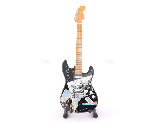 Pink Floyd music band Miniature Guitar with Stand Generic design G Décor