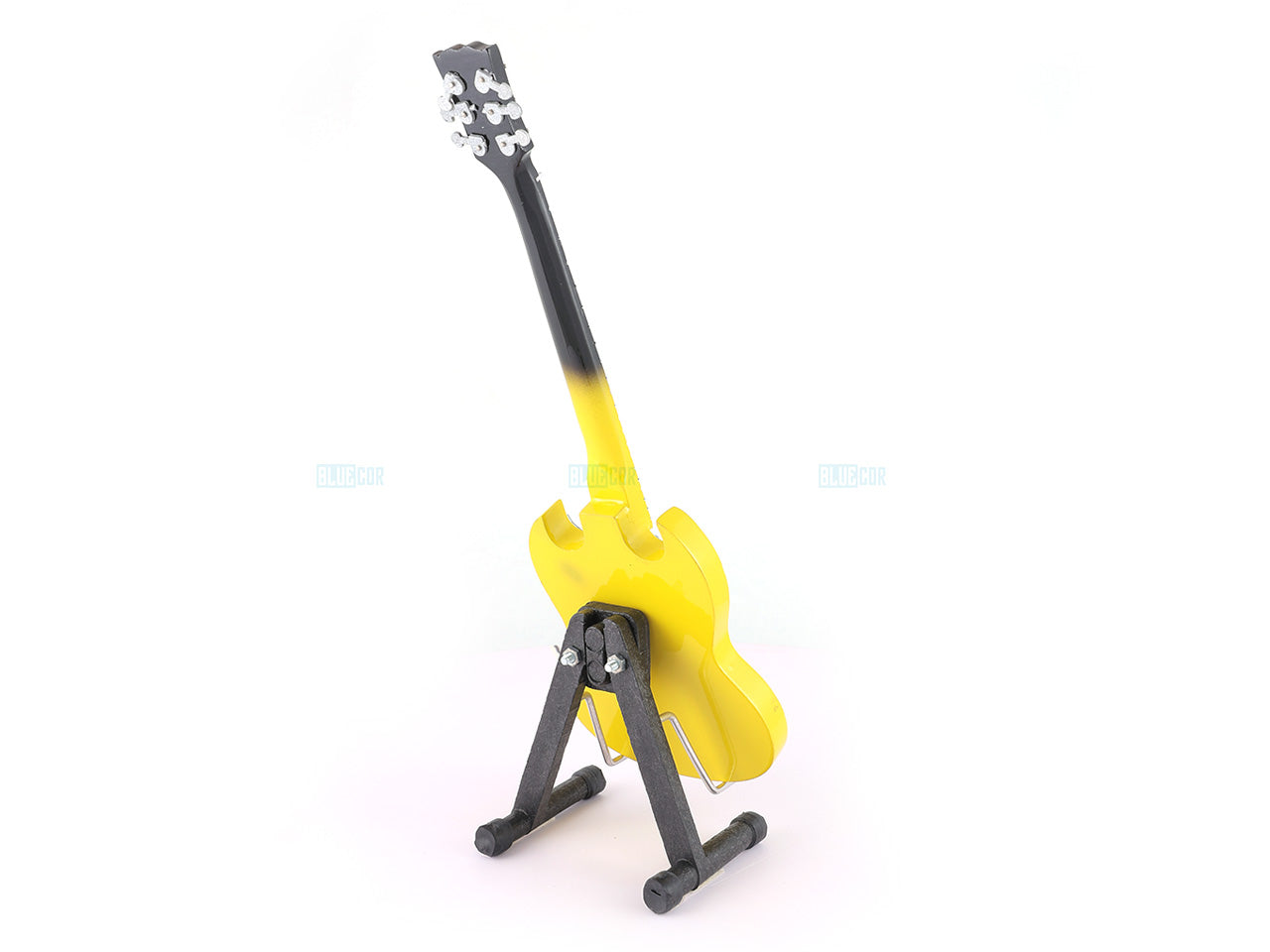 Slash Gibson Guns N Roses music band Miniature Guitar with Stand Generic design A Décor