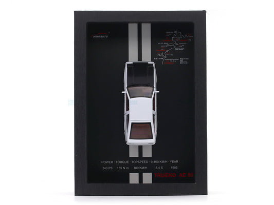Toyota AE86 Initial D Trueno drift car collectible model