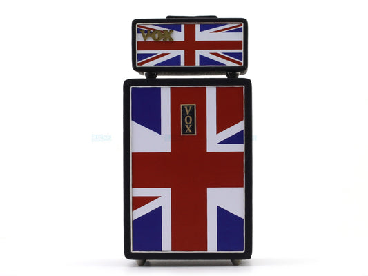VOX Union Jack Dual Stack Wooden Amplifier Décor Replica for Music Enthusiasts